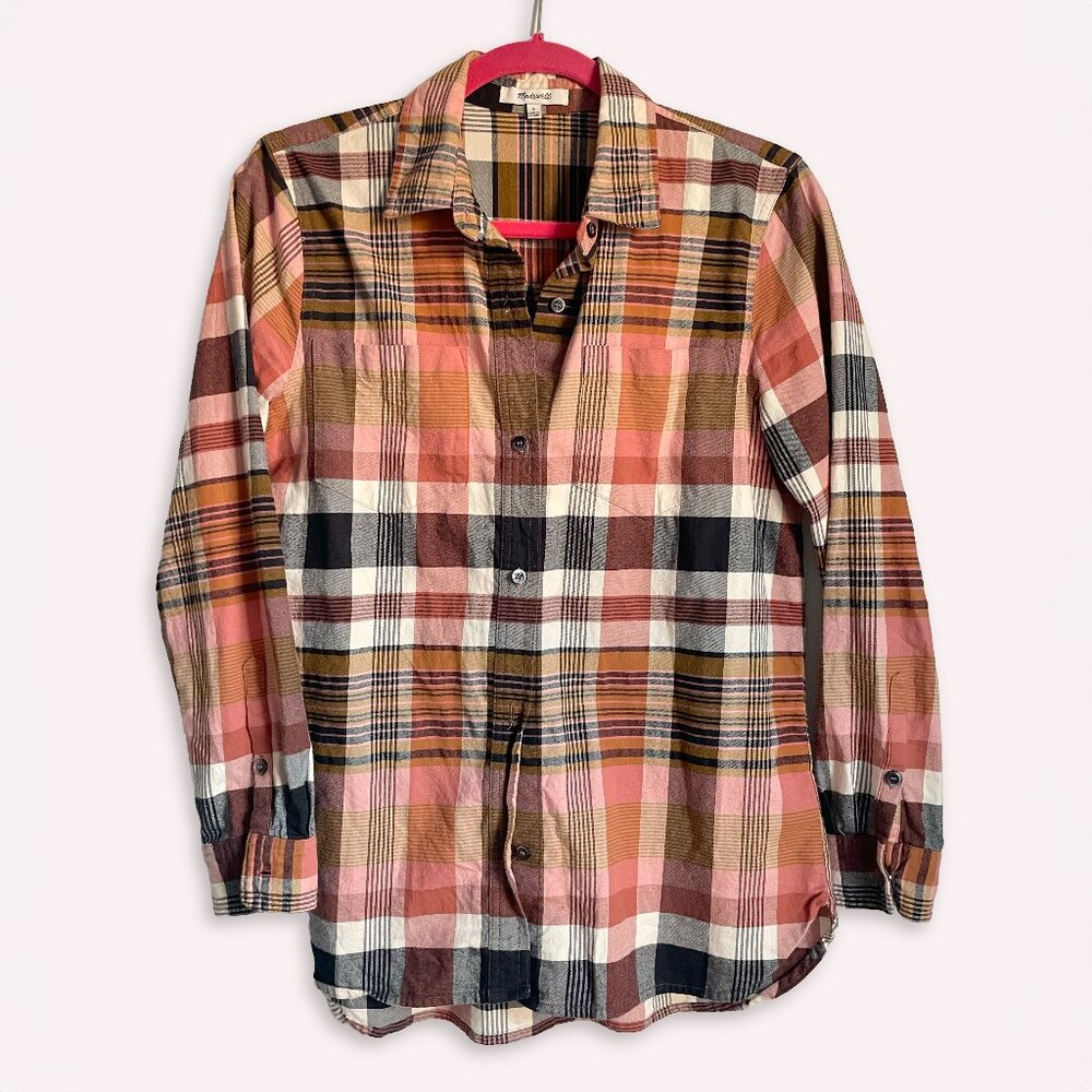 Madewell Classic Ex-Boyfriend Flannel Shirt